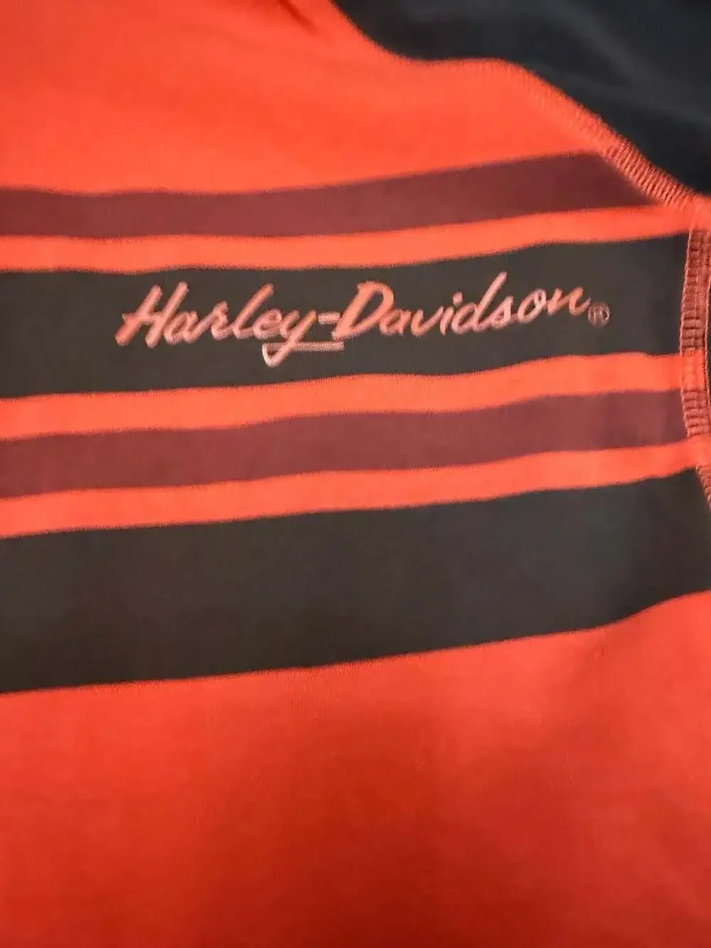 Harley-Davidson H-D Performance 1/4 Zip Pullover Shirt 2XL Red Black